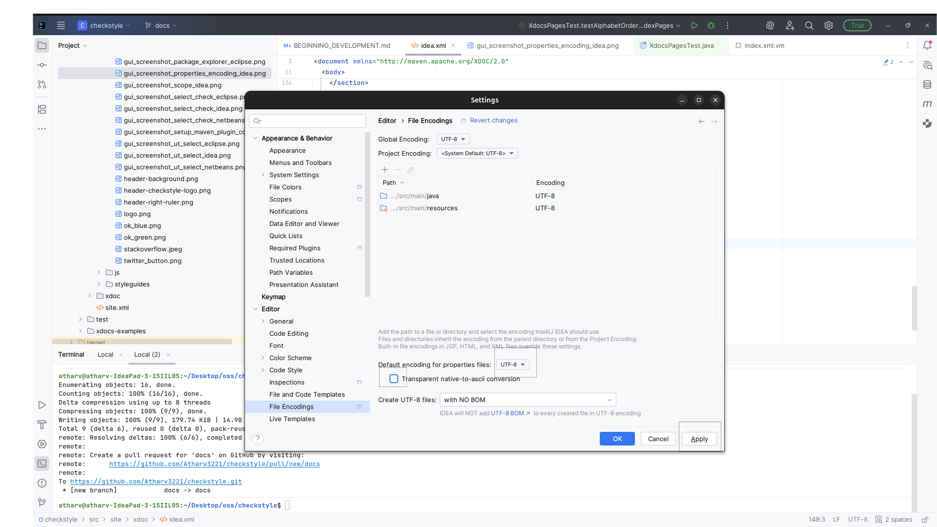 Properties file encoding settings in IntelliJ IDEA
